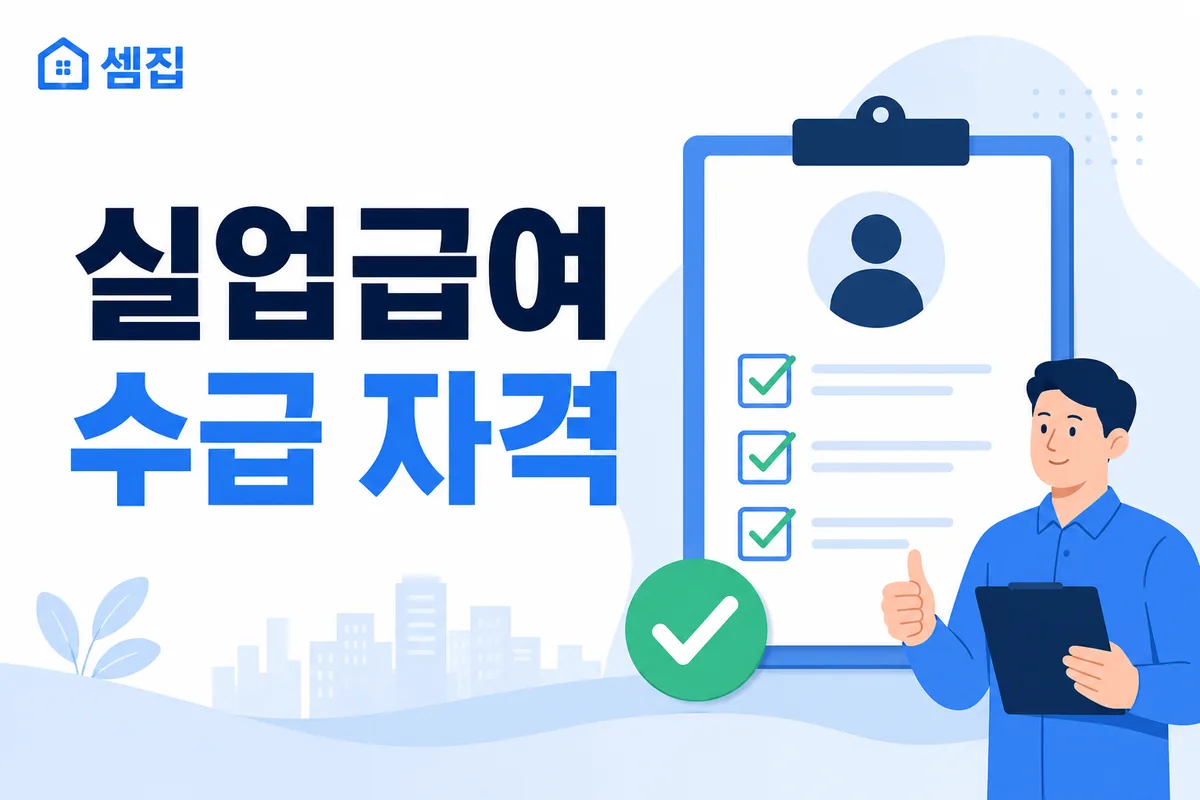 실업급여 수급 자격 조건 — 180일·비자발적 이직 한눈에