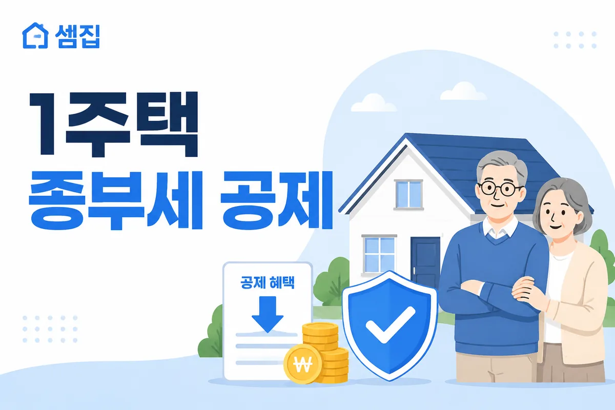 1세대 1주택 종부세 공제 (12억·세액공제 80%)