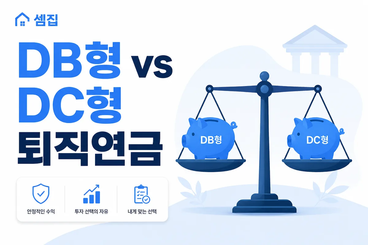 DB형 vs DC형 퇴직연금, 무엇이 유리할까